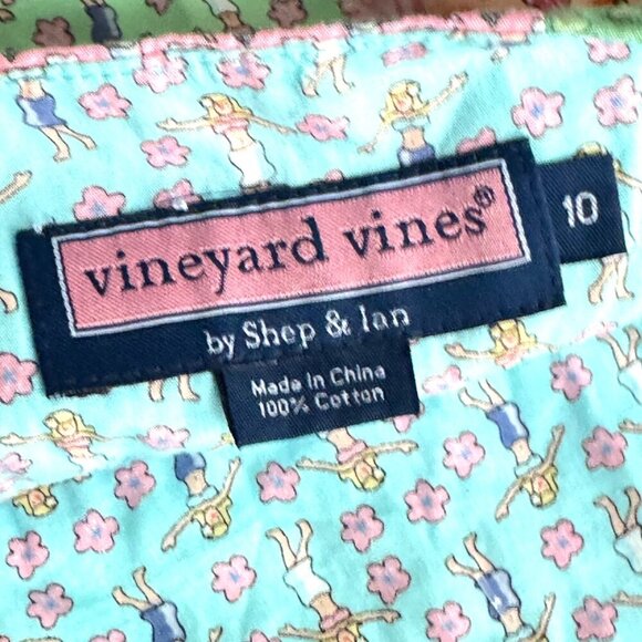 Vineyard Vines Pastel Patchwork Mini Skirt 10 - Picture 2 of 6
